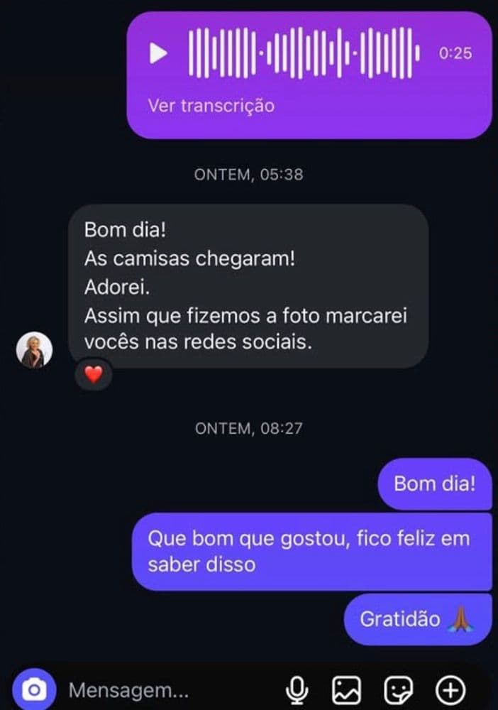 Depoimento de cliente 3 da 01 Sportclube